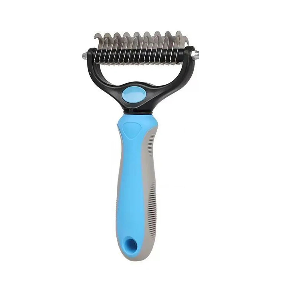 Brosse râteau professionnelle double-face, coupe-noeuds, chez vous en 5 jours