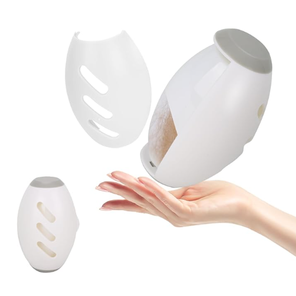 Fiohiros Rouleau Anti-Peluches réutilisable, Rouleau adhésif Lavable, Rouleau Anti-Peluches Portable, réutilisable, Rouleau adhésif réutilisable en Silicone (en blanc , il est géant !)