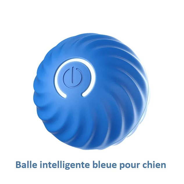 Balle interactive intelligente pour chien et chat rechargeable USB  autonomie de 3 heures 